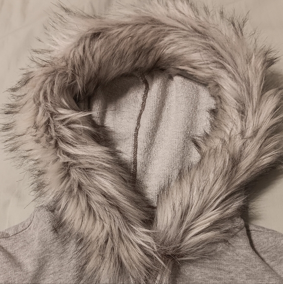 Custom Y2K Aeropostale fur hoodie - Picture 3 of 7